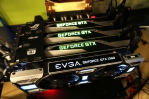 4-Way SLI de GTX 1080