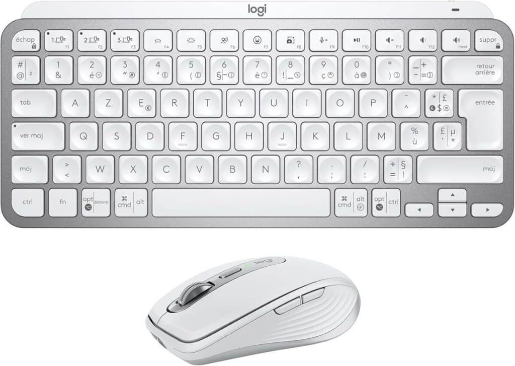 Test du Logitech MX Keys Mini et de la souris sans fil MX Anywhere 3S