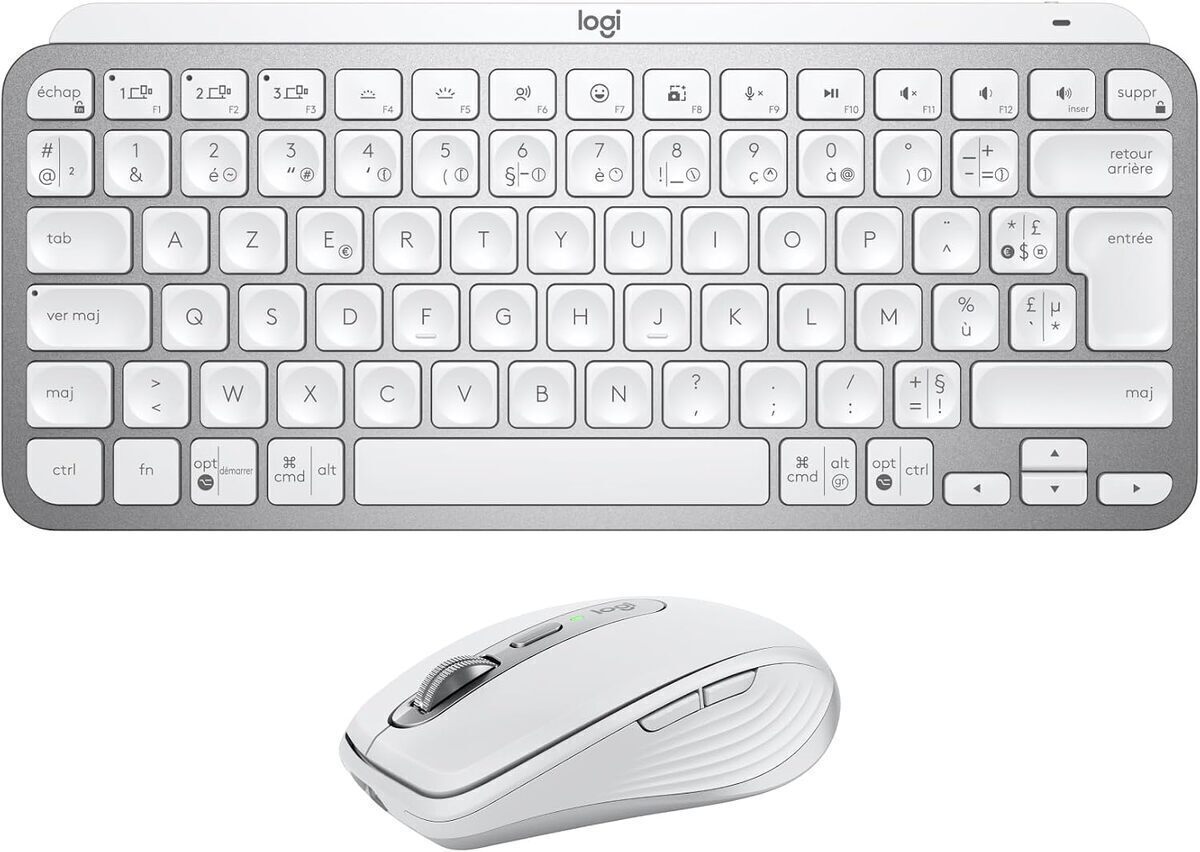 Test du Logitech MX Keys Mini et de la souris sans fil MX Anywhere 3S