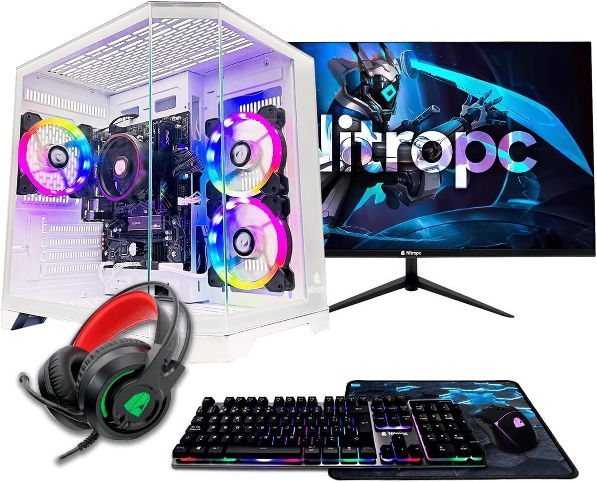 Test du NitroPC pack avancé : pC de jeu complet Ryzen 5 avec écran et accessoires
