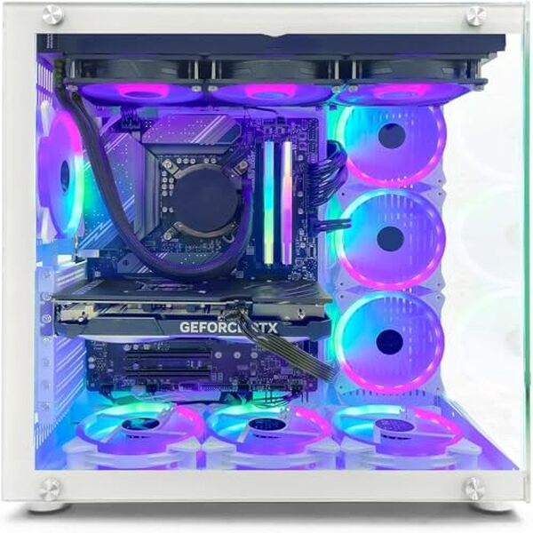 Découvrez notre test complet du PC gaming Infomax avec processeur intel Core i5, carte graphique rTX 5060 Ti et système de watercooling performant.