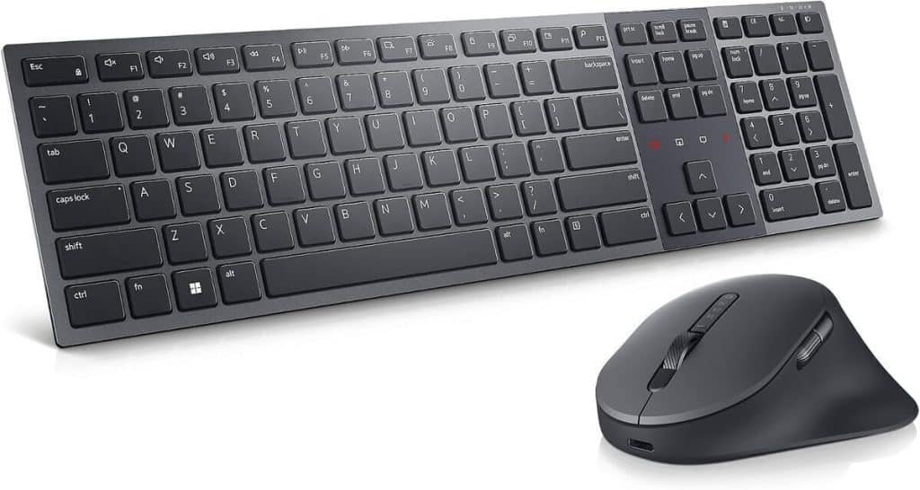 Test : dell 1642 clavier et souris rechargeable Bluetooth 5.1