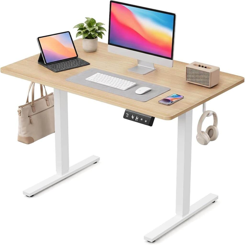 Test du bureau assis-debout Raplink : réglage facile et design vintage
