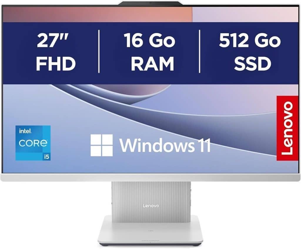Test : lenovo IdeaCentre 27IRH9, l'ordinateur de bureau tout-en-un performant