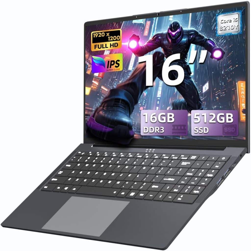 Test : ordinateur portable 16 pouces Core i5 élégant et puissant