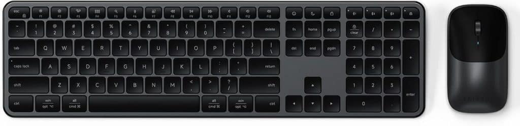 Test Satechi combo clavier et souris slim CEX3 sans fil