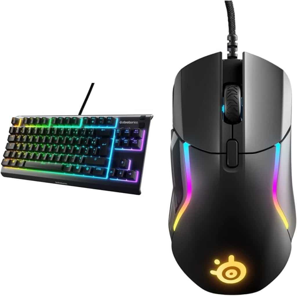 Test : steelSeries Apex 3 TKL clavier gaming et Rival 5 souris